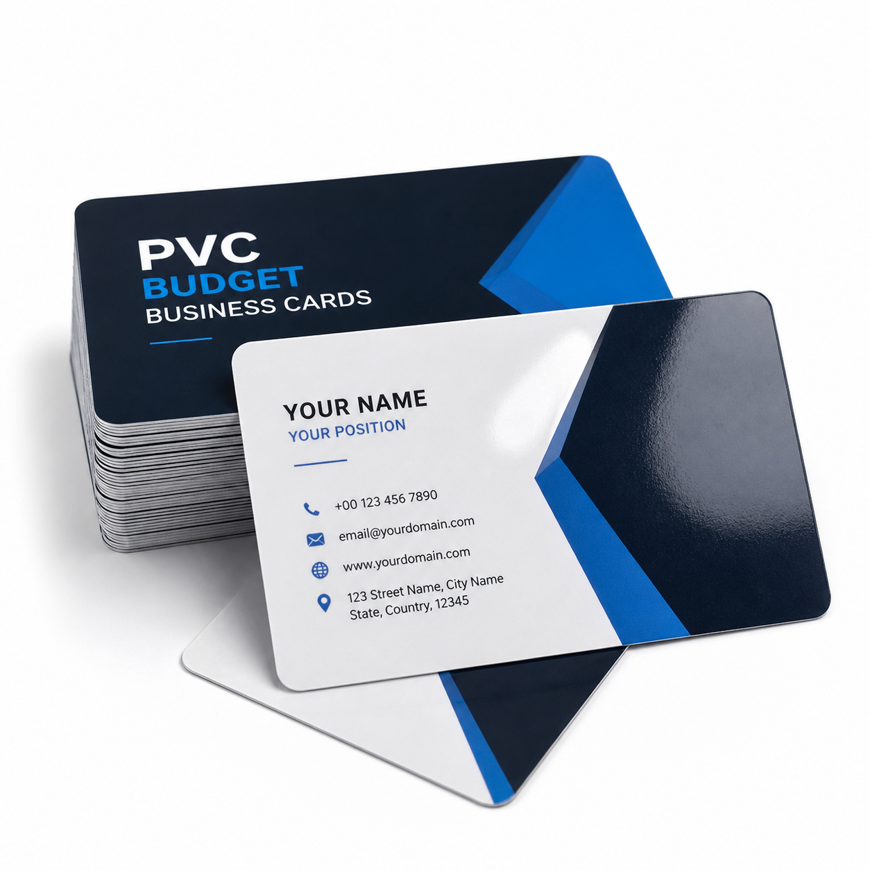 PVC Budget Business Cards
