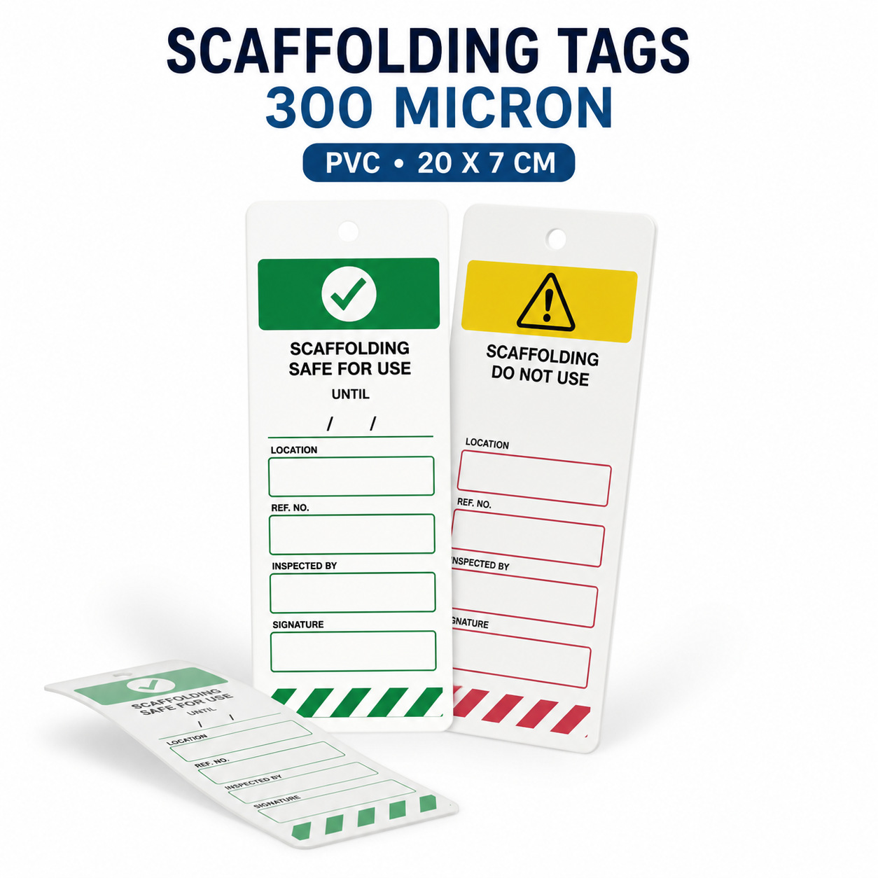 Scaffolding Tags 300 Micron